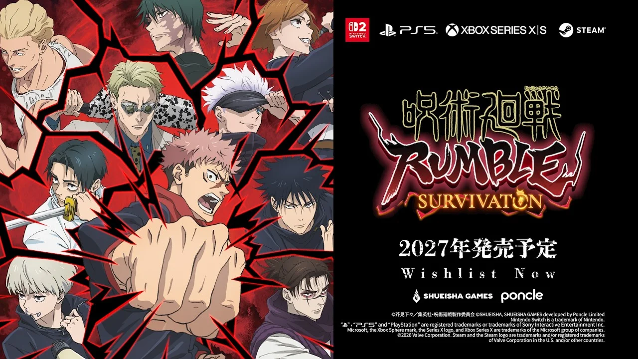 Jujutsu Kaisen Rumble Delayed to 2027
