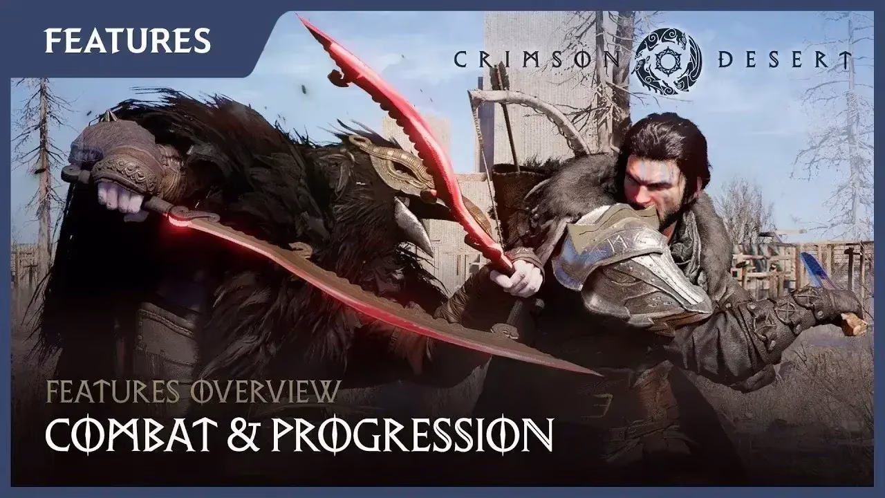 Crimson Desert détaille son système de combat et sa progression
