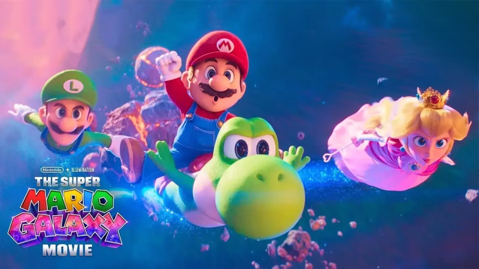 Nouveau trailer pour The Super Mario Galaxy Movie