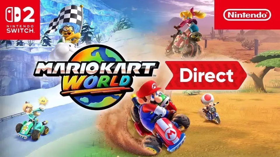 Nouveaux détails pour Mario Kart World annoncés
