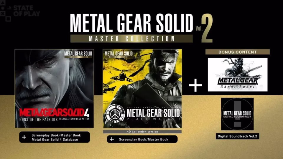 Metal Gear Solid: Master Collection Vol. 2 annoncé